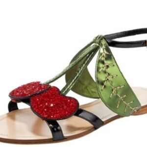 MIU MIU CHERRY SANDALS